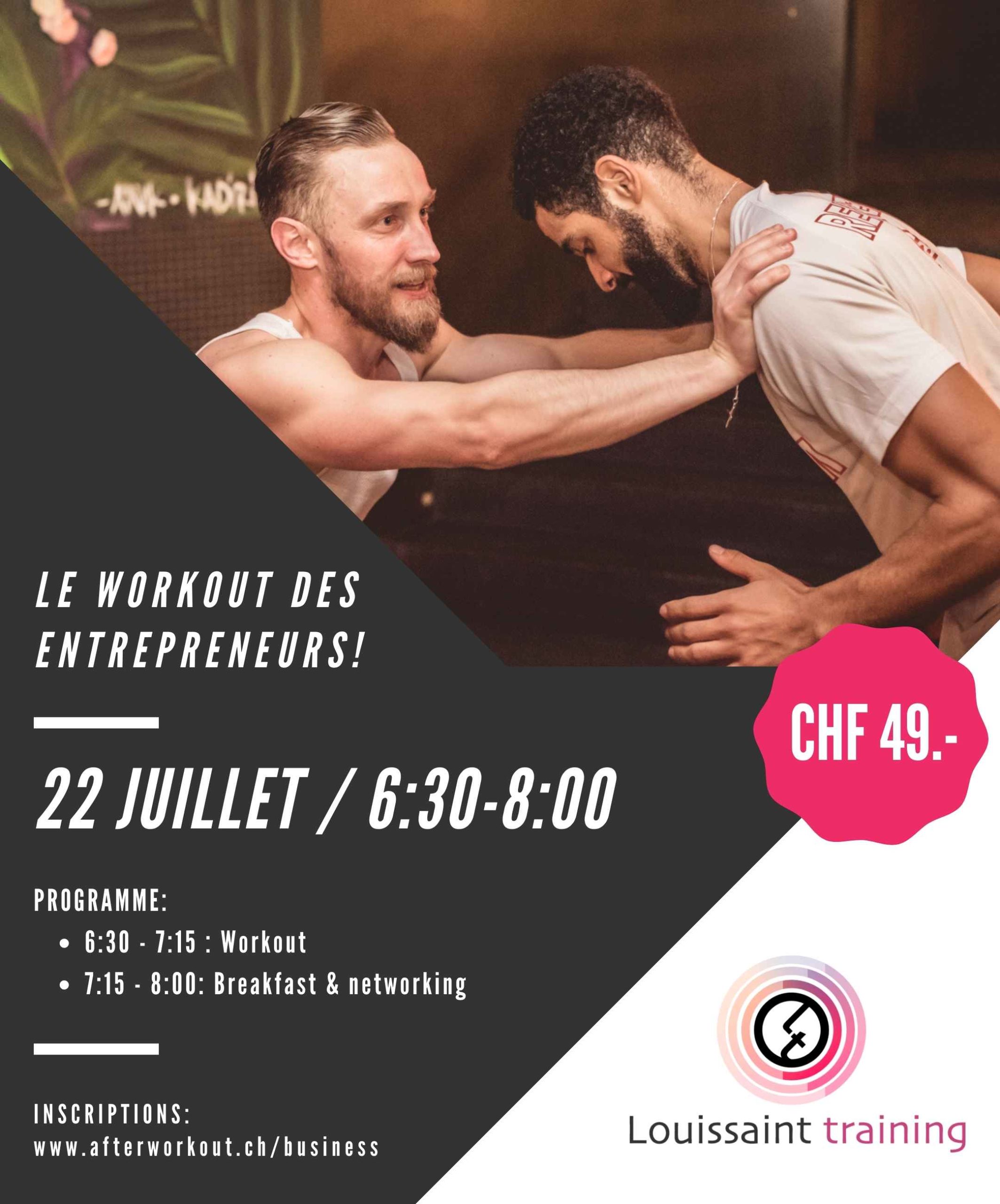 Le workout des entrepreneurs!
